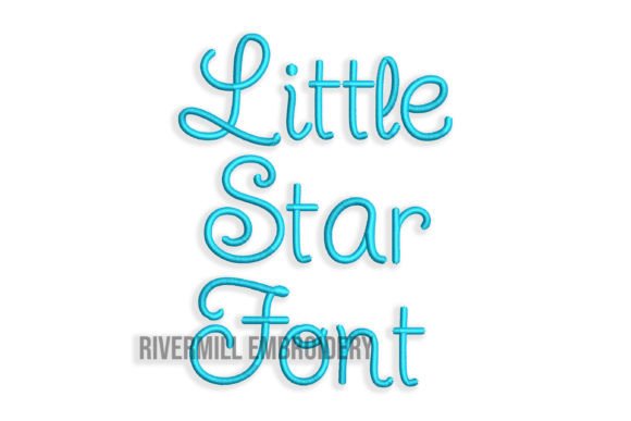 1 1 2 Little Star Embroidery Font Review for Gifts