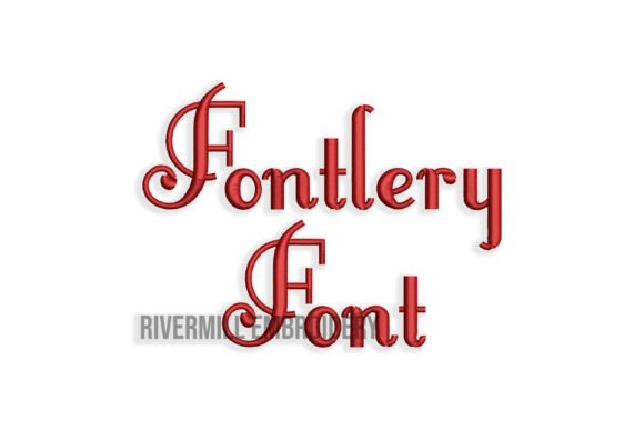 2 Fontleroy Machine Embroidery Font Review