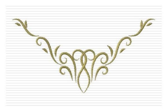 Corner Decoration Embroidery