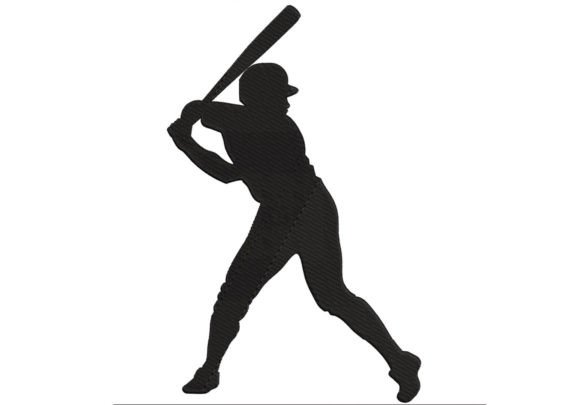 Embroidery Digitizing for Baseball Man