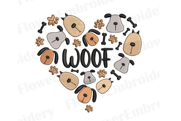 I Love Dog Machine Embroidery Design: A Designer's Review