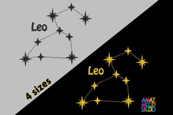 Leo Zodiac Constellation Embroidery Design Review