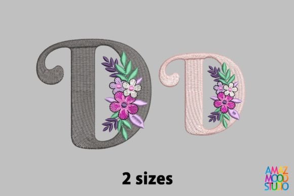 Letter D Floral Monogram: A Designer's Practical Take