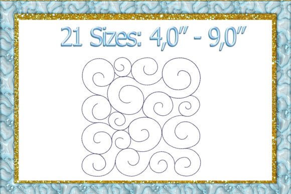 Quilting Swirls Quilt Block Embroidery Design Review